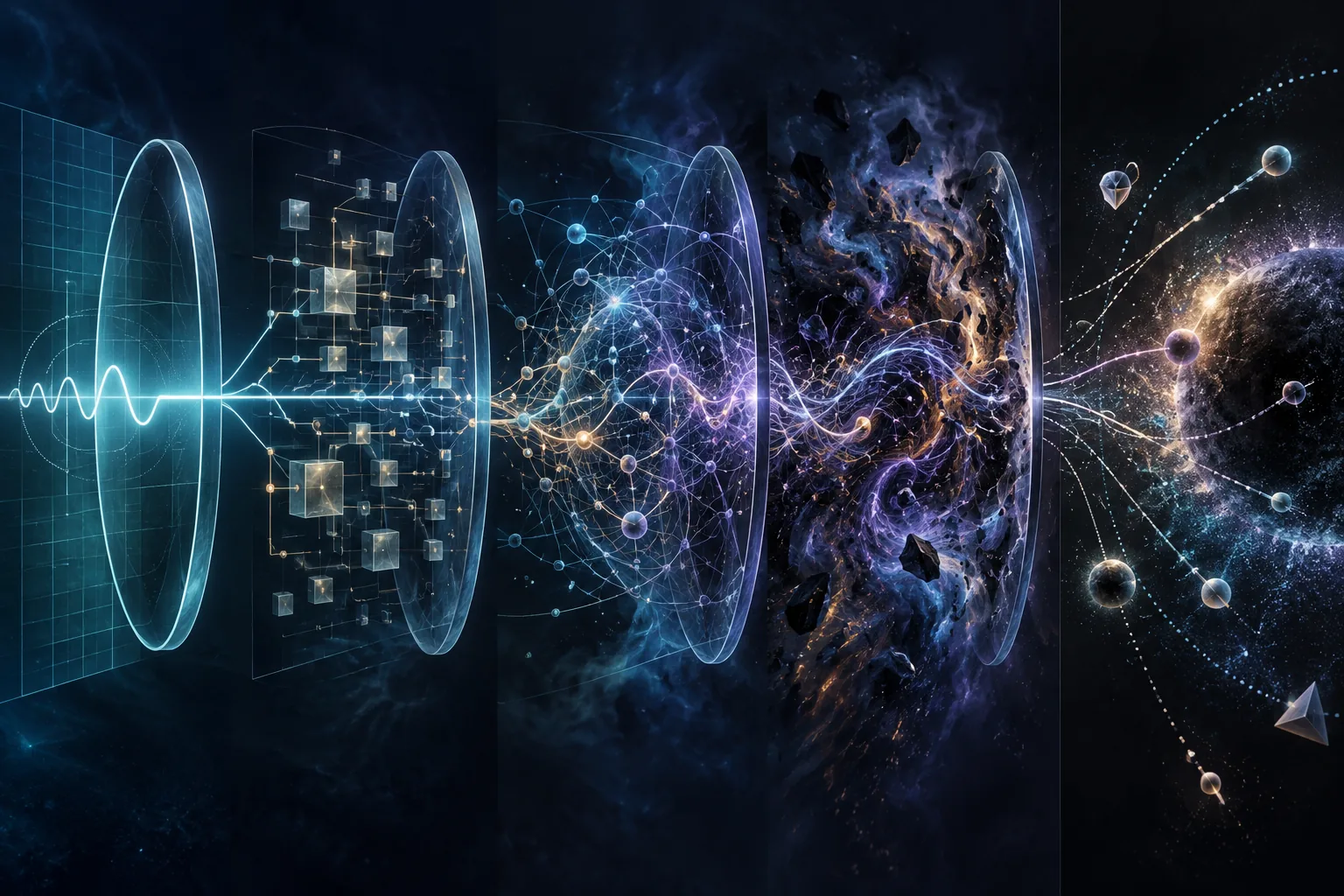 Original abstract systems illustration for Blindsight and Cynefin Framework.